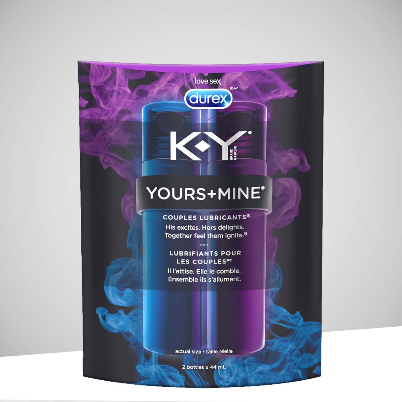 LUBRIFIANTS POUR LES COUPLES YOURS+MINE de KY KY Canada